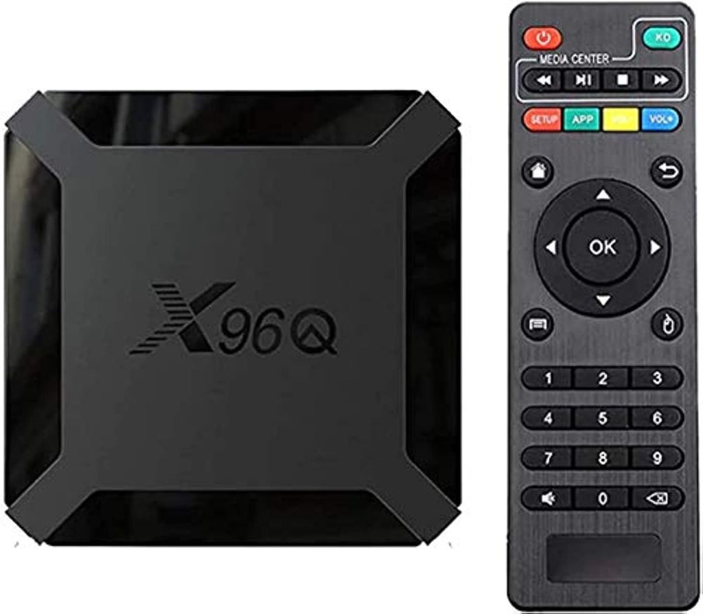 Android 10.0 TV Box X96 Mini 2021 X96Q 2GB RAM 16GB ROM Smart TV Box Allwinner H313 Quad Core Support 4K 3D Set Top Box X96 Mini Wifi Home Media Player