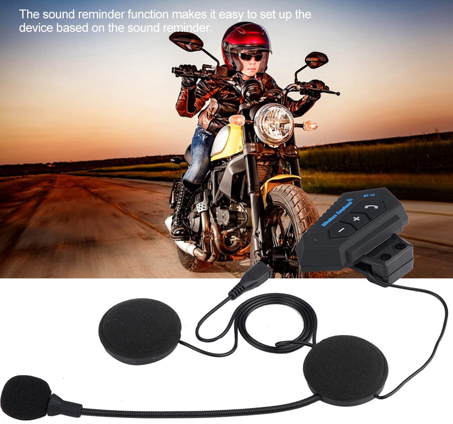 BOROCO Motorcycle Helmet Bluetooth Headset Review