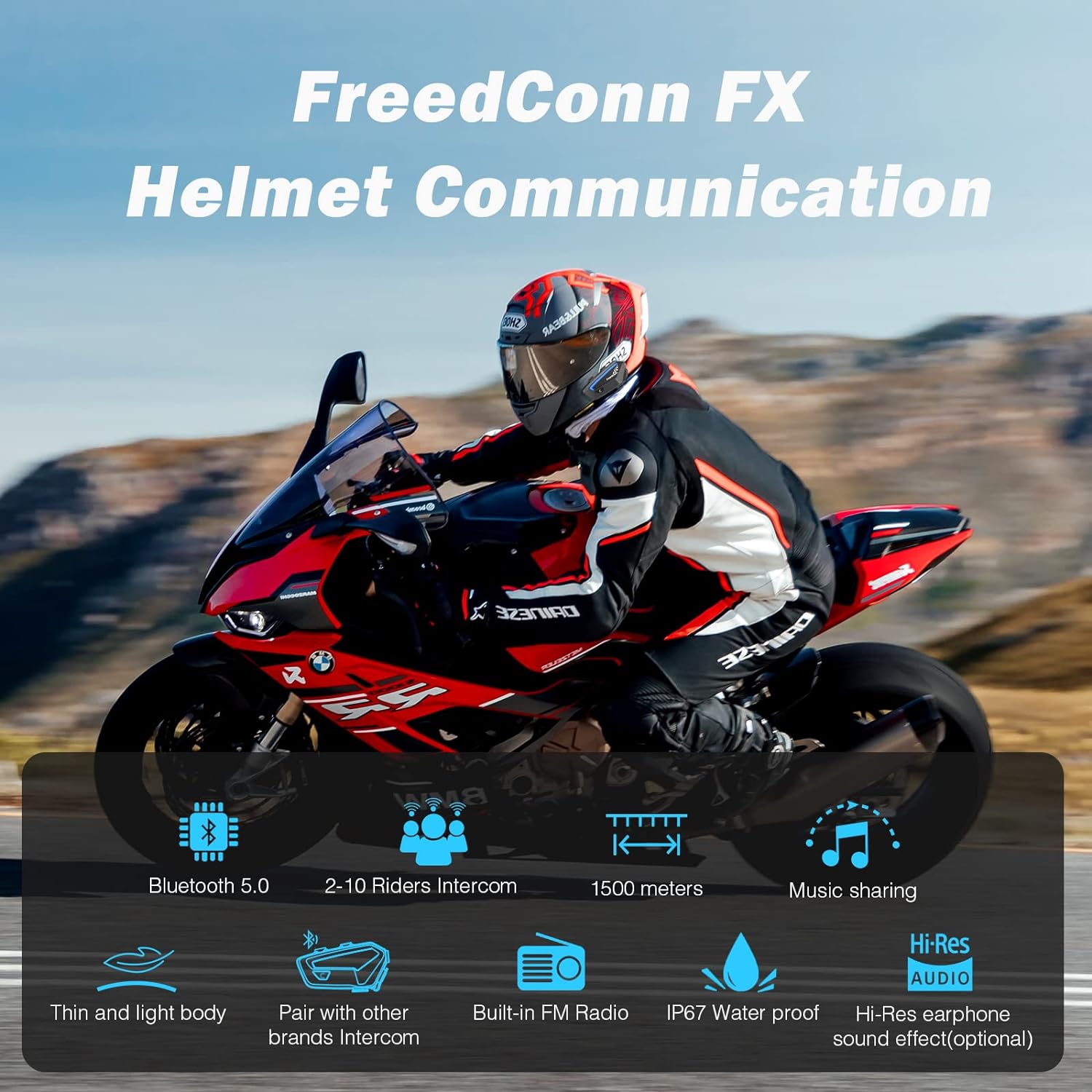 FreedConn Motorcycle Bluetooth Headset Review