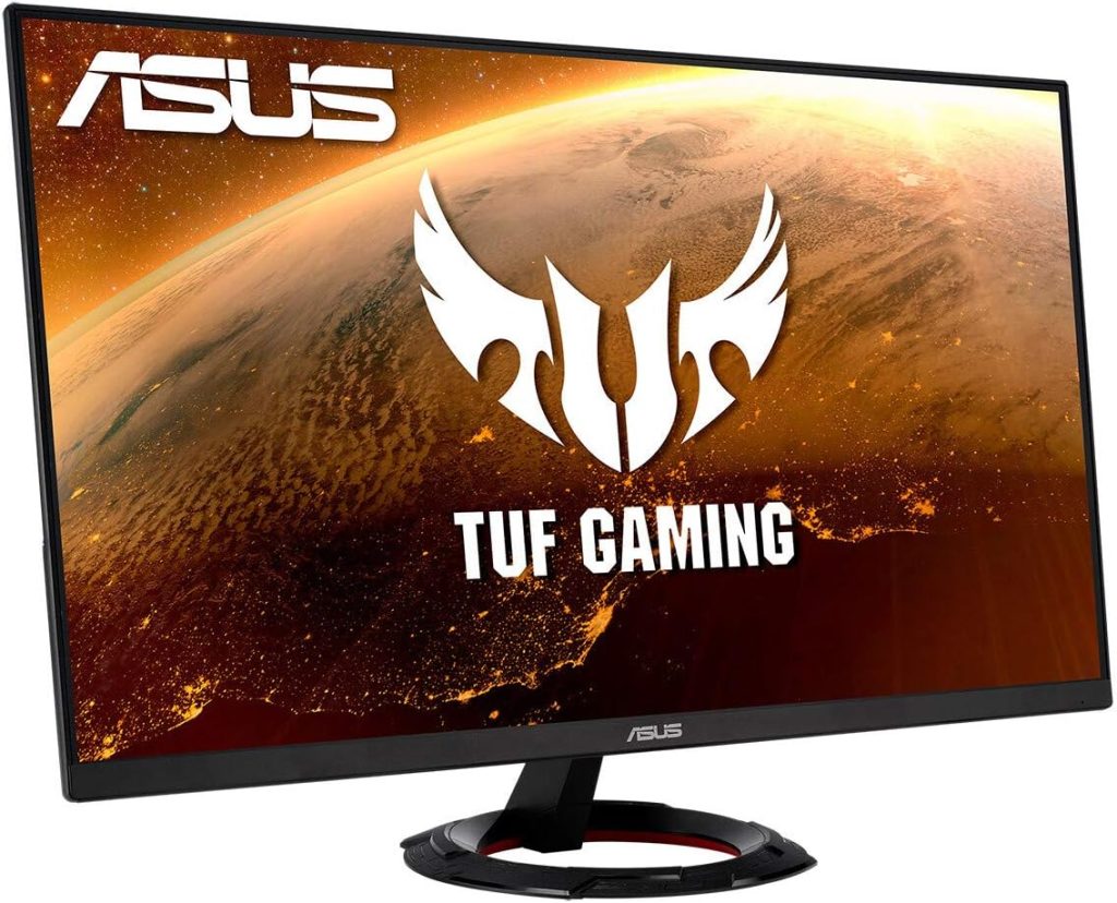 ASUS TUF Gaming VG279Q1R Gaming Monitor - 27 Inch Full HD (1920 x 1080), IPS, 144Hz, 1ms MPRT, Extreme Low Motion Blur, FreeSync Premium, Shadow Boost, Black