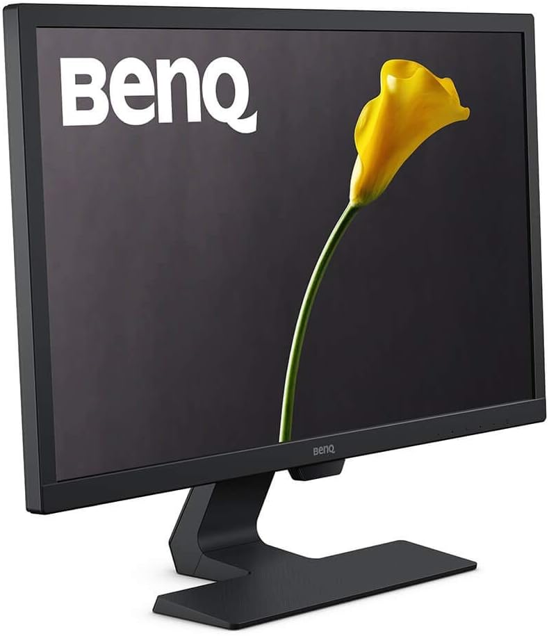 BenQ GL2480 24 Inch 1080p 1 ms 75 Hz LED Eye-Care Gaming Monitor, Anti-Glare, HDMI, Black