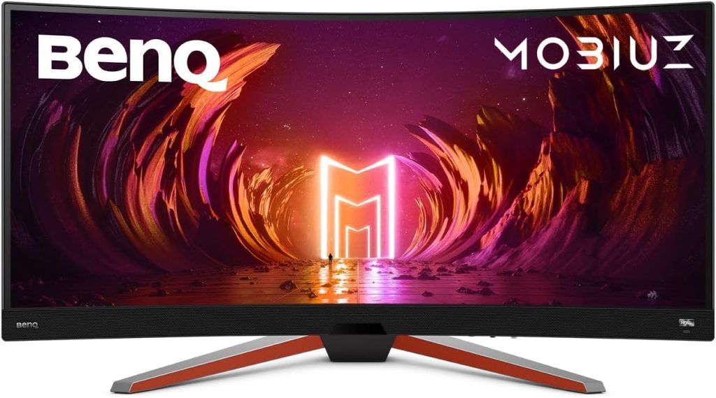 BenQ MOBIUZ EX240N 24“ FHD HDRi VA Gaming Monitor, 1920x1080, 165Hz (Supports 144Hz), 1ms MPRT, AMD FreeSync Premium, Built-in Speakers, Eye-care, Bezel-less