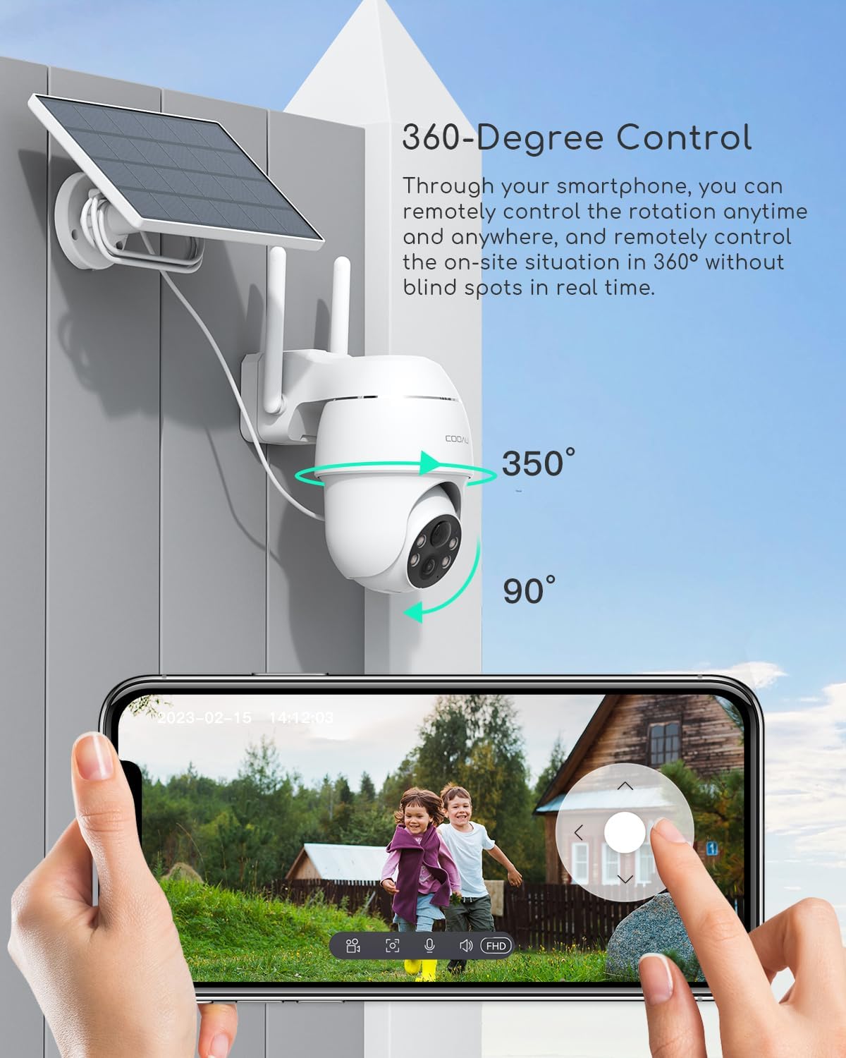 COOAU Security Camera Outdoor Wireless Review