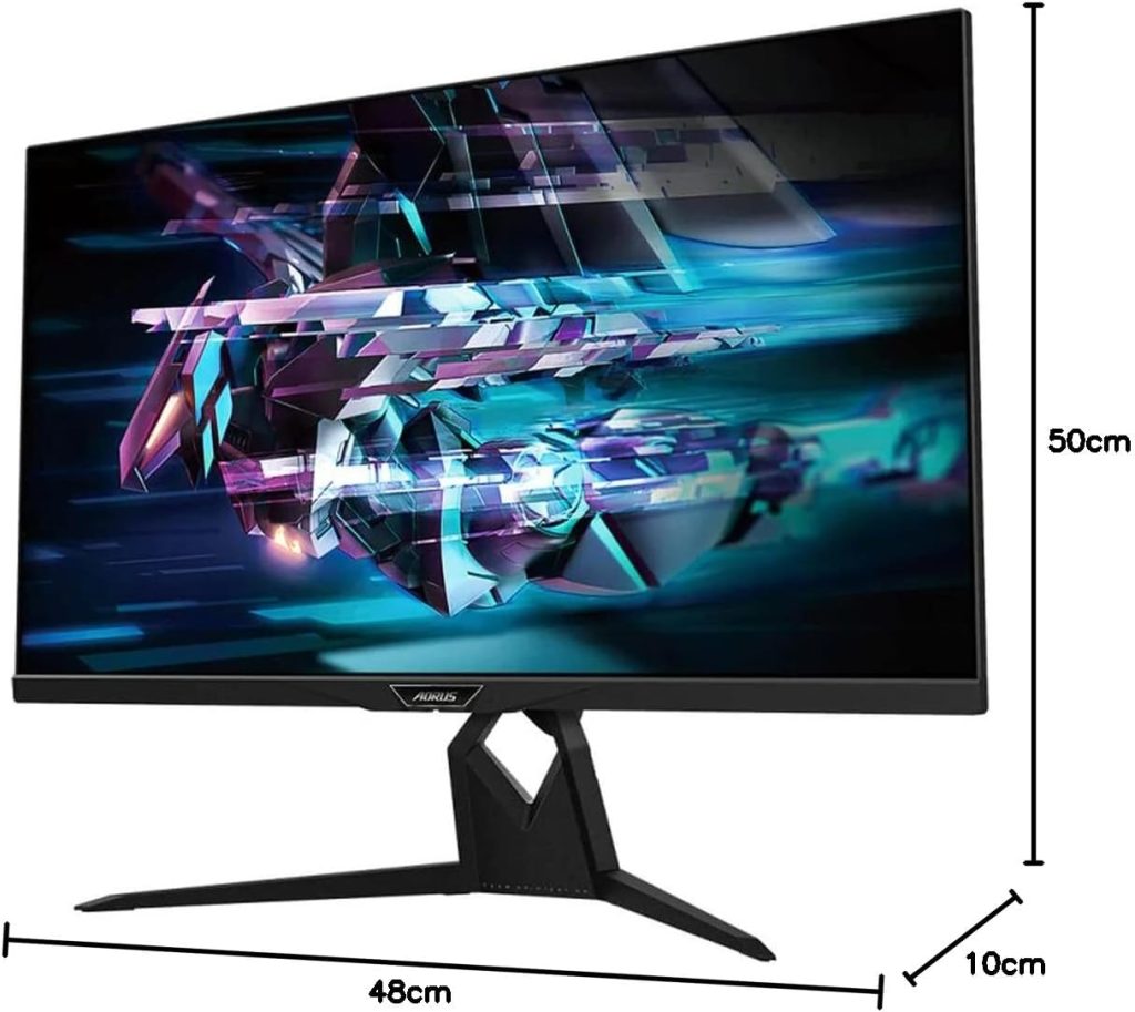 Gigabyte AORUS FI32U 31.5 Inch SS IPS 4K/UHD (3840 x 2160) 144Hz FreeSync Premium Pro Gaming Monitor