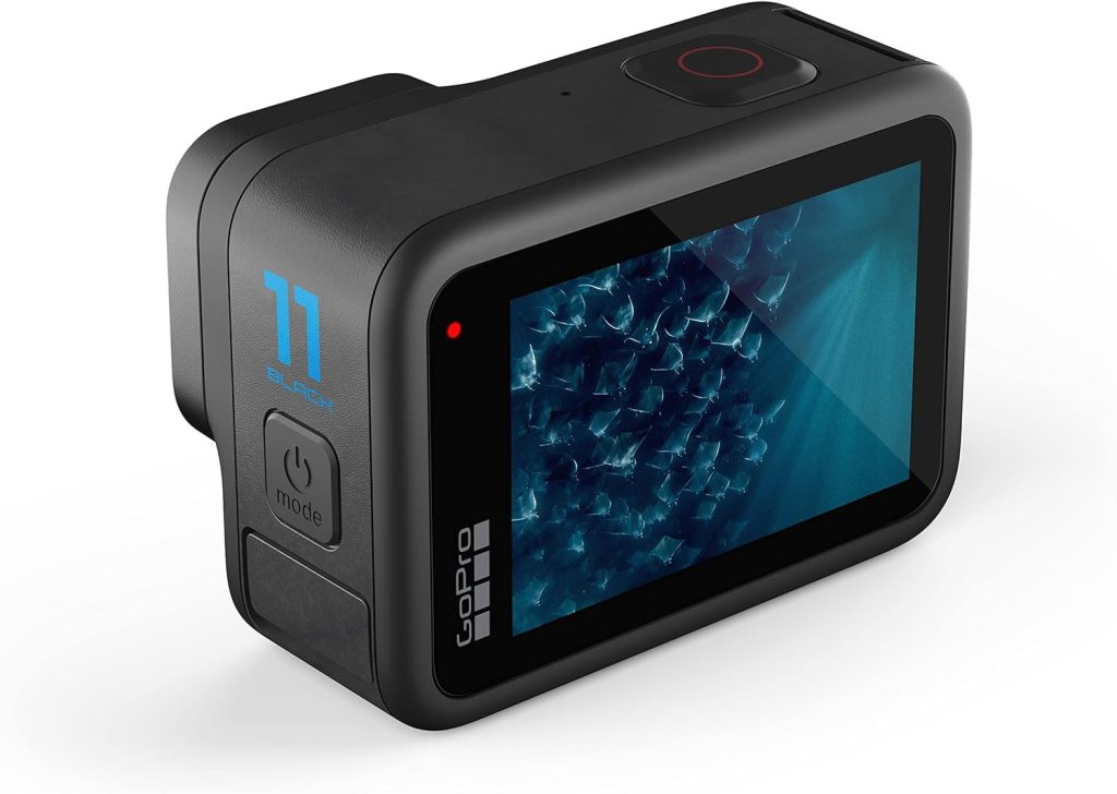 GoPro HERO11 Black - Waterproof Action Camera With 5.3K60 Ultra HD Video, 27MP Photos, 1/1.9 Image Sensor, Live Streaming, Webcam, Stabilization