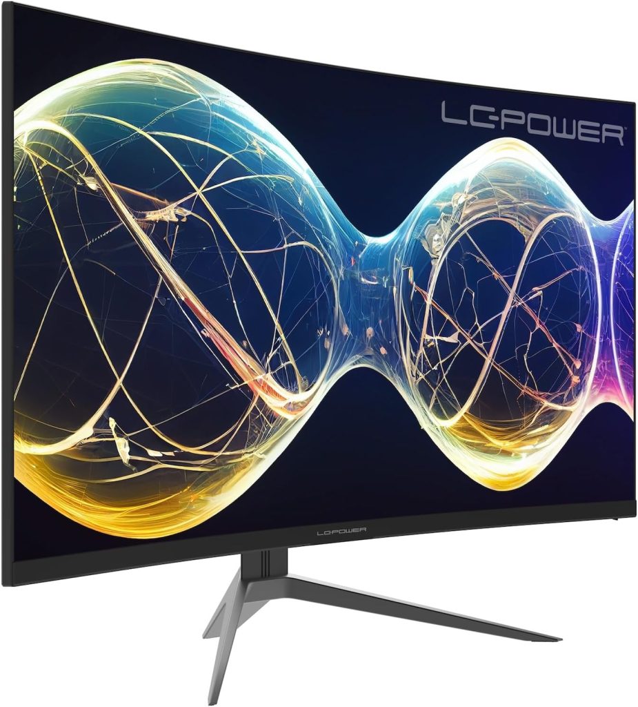 LC-Power 27 inch FHD Gaming Monitor 165Hz 1920x1080, 1500R, FreeSync, HDR Ready, DPHDMI,1ms, LC-M27-FHD-165-C-V3