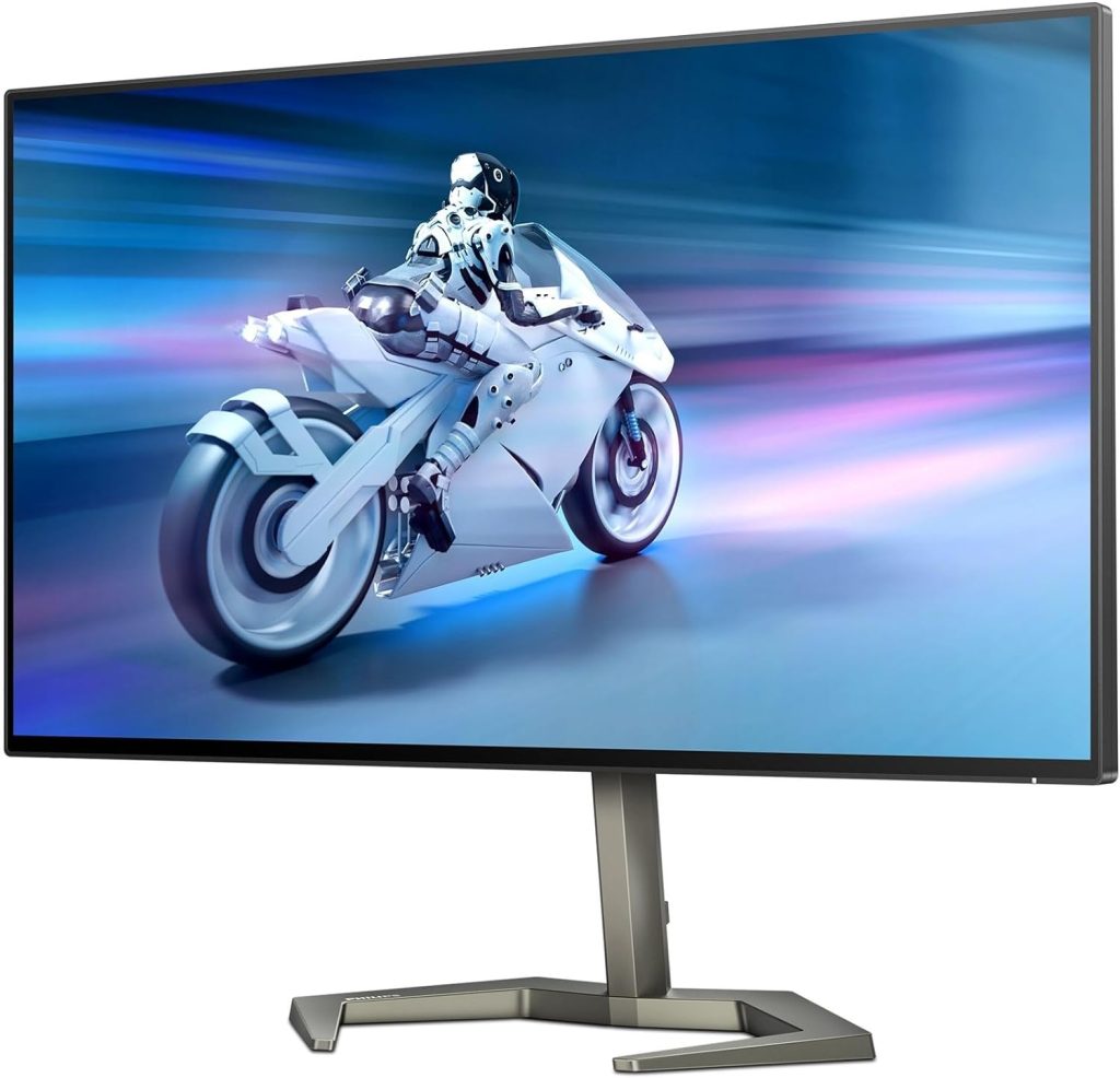 PHILIPS Evnia 32M1C5200W - 32 Inch FHD Curved Gaming Monitor, 240Hz, 0.5ms, VA, Low Input Lag, Height Adjust, Smart Image (1920 x 1080, 300 cd/m², HDMI 2.0 / DisplayPort 1.4)