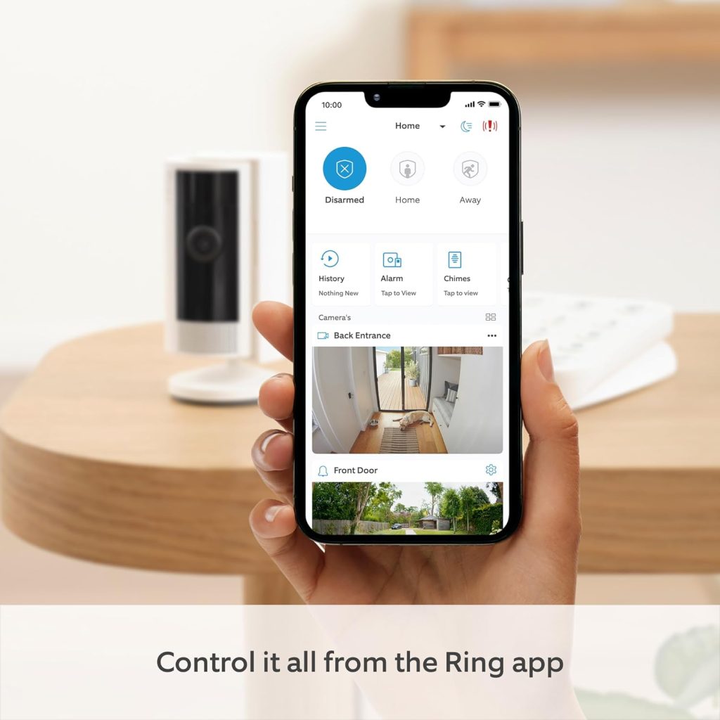 Ring Alarm Pack - M + Indoor Camera (2nd Gen) with Alarm Outdoor Siren by Amazon | Smart home alarm security system with optional Assisted Monitoring - No long-term commitments | Works with Alexa