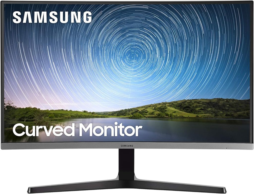 Samsung LC32R500FHPXXU 32 Curved FullHD 1080p Monitor - 1920x1080, HDMI, VGA, 1500R C-VA, Freesync