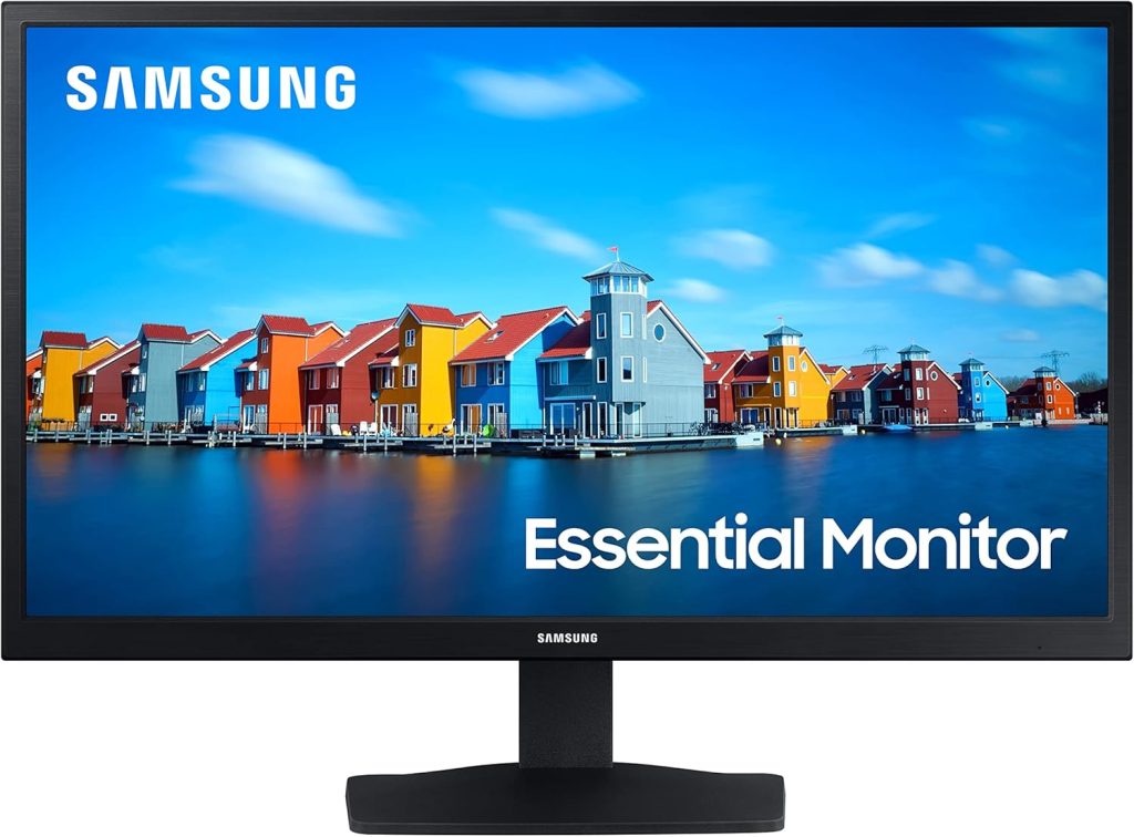 Samsung S22A336NHU - S33A Series - LED monitor - 22 - 1920 x 1080 Full HD (1080p) @ 60 Hz - VA - 250 cd/m² - 3000:1-5 ms - HDMI, VGA - black