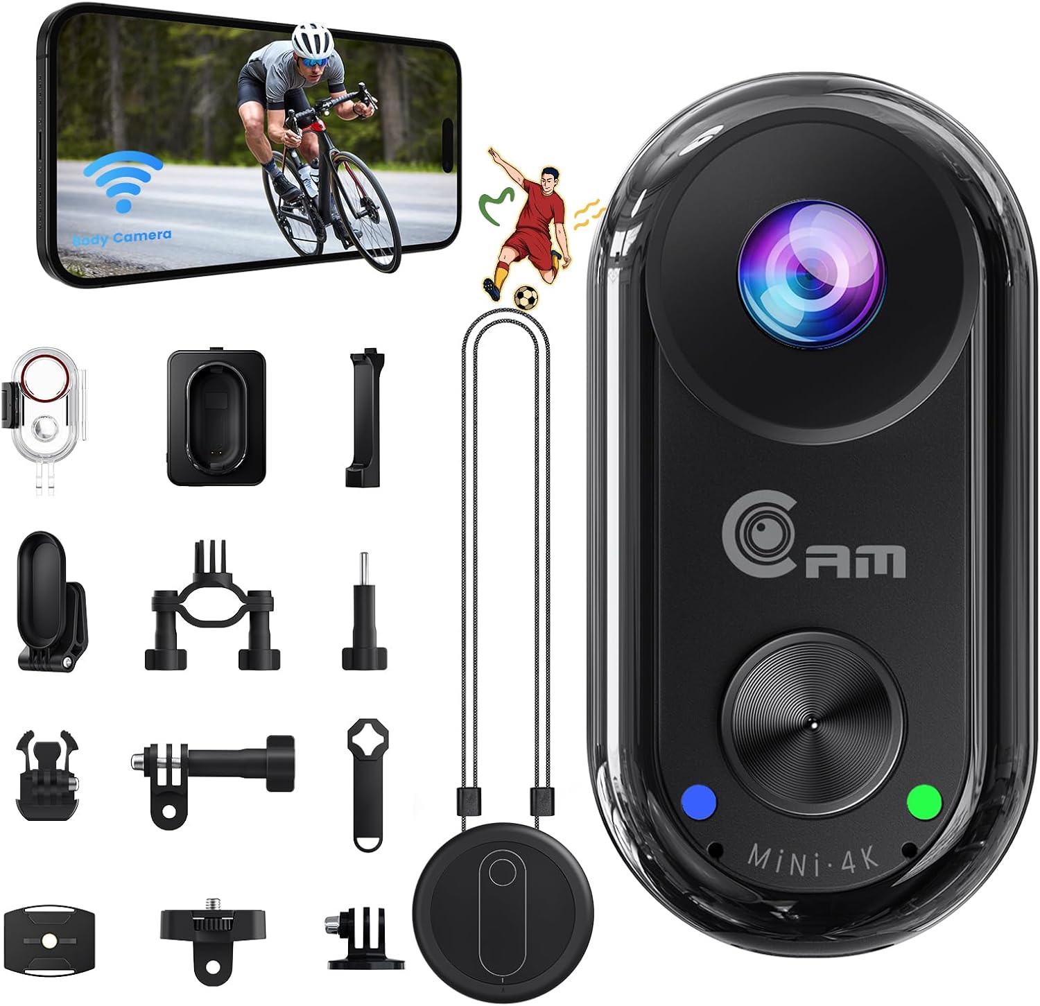 4K Mini Body Camera Review — A Compact Action Cam