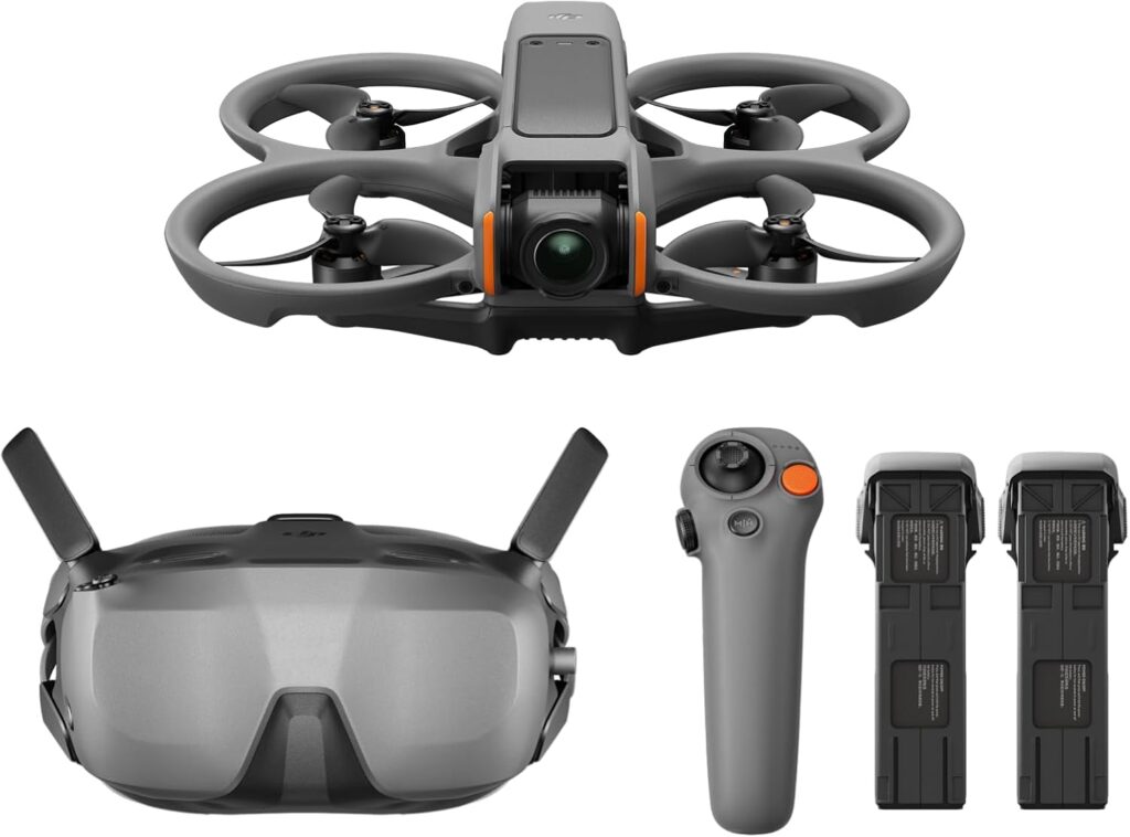 DJI Avata Fly More Combo (3 Batteries), FPV Drone With Camera 4K