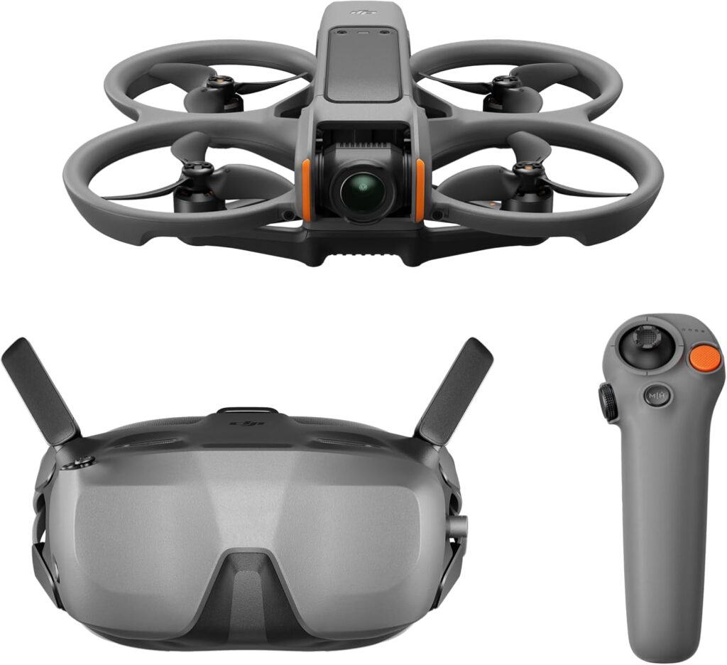 DJI Avata Fly More Combo (3 Batteries), FPV Drone With Camera 4K