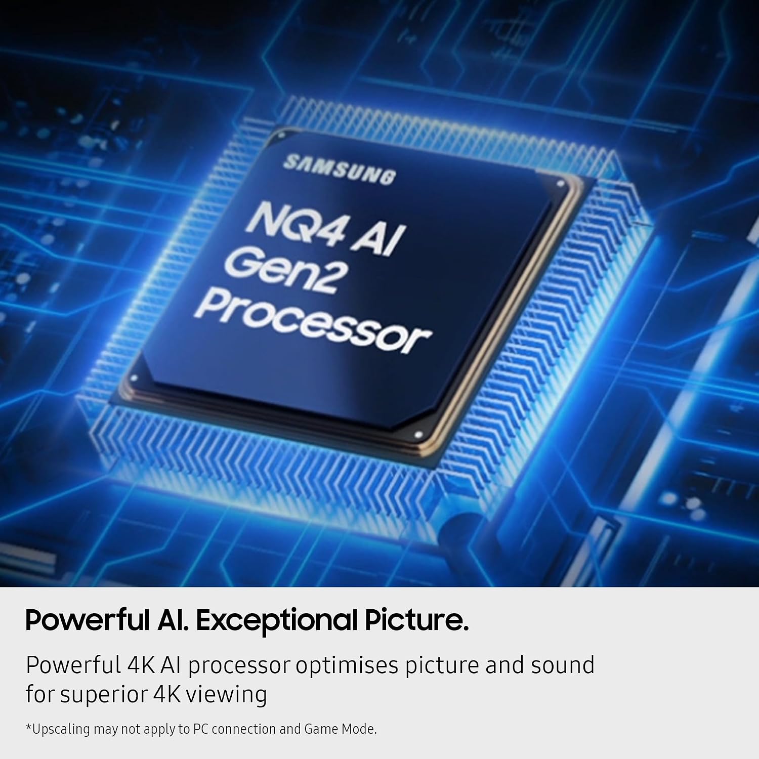 Samsung 65″ 4K QN80F, NQ4 AI Gen2 Processor, 4K AI Upscaling, Quantum Matrix Technology Core, OTS Lite, Samsung Vision AI, 2025          [Energy Class F]